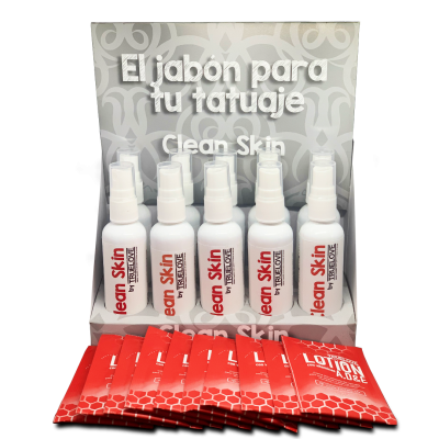Pack para el cuidado del tatuaje